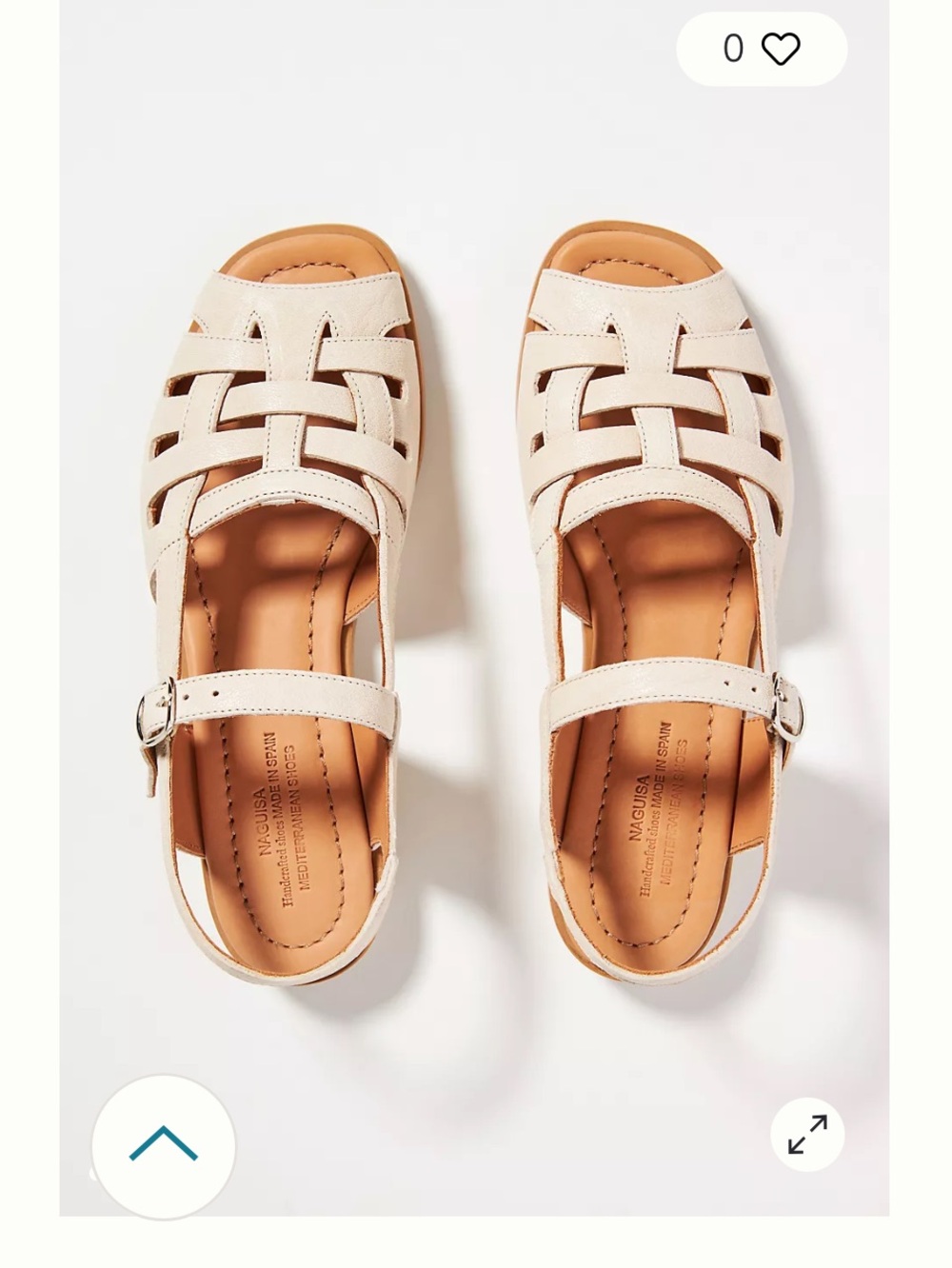 Naguisa Slingback Fisherman Sandals